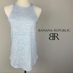 NWT! Banana Republic M light blue soft jersey tank